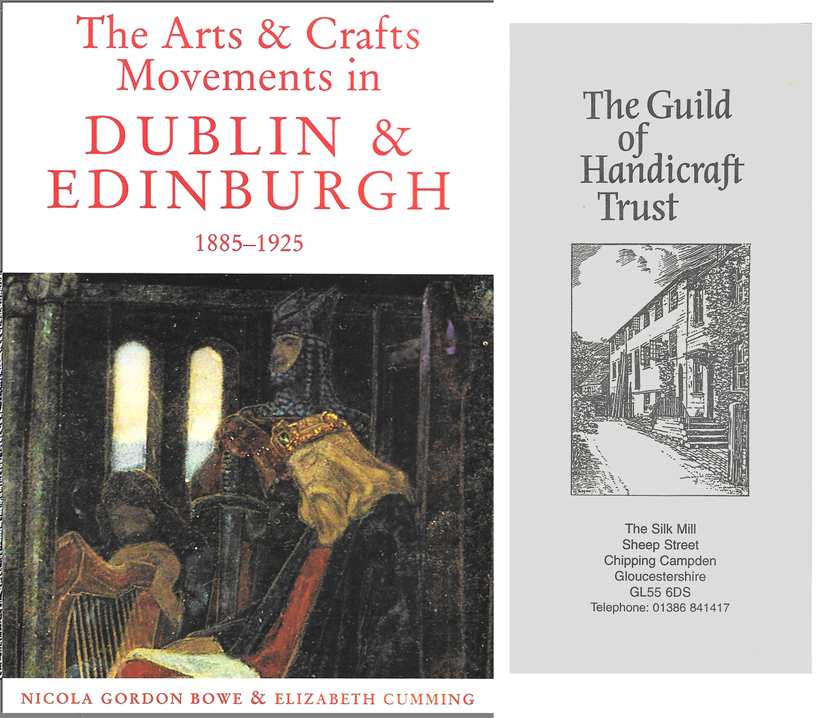 Arts and Crafts Brochures - London Dublin Edinbergh - Guild of handicraft trust