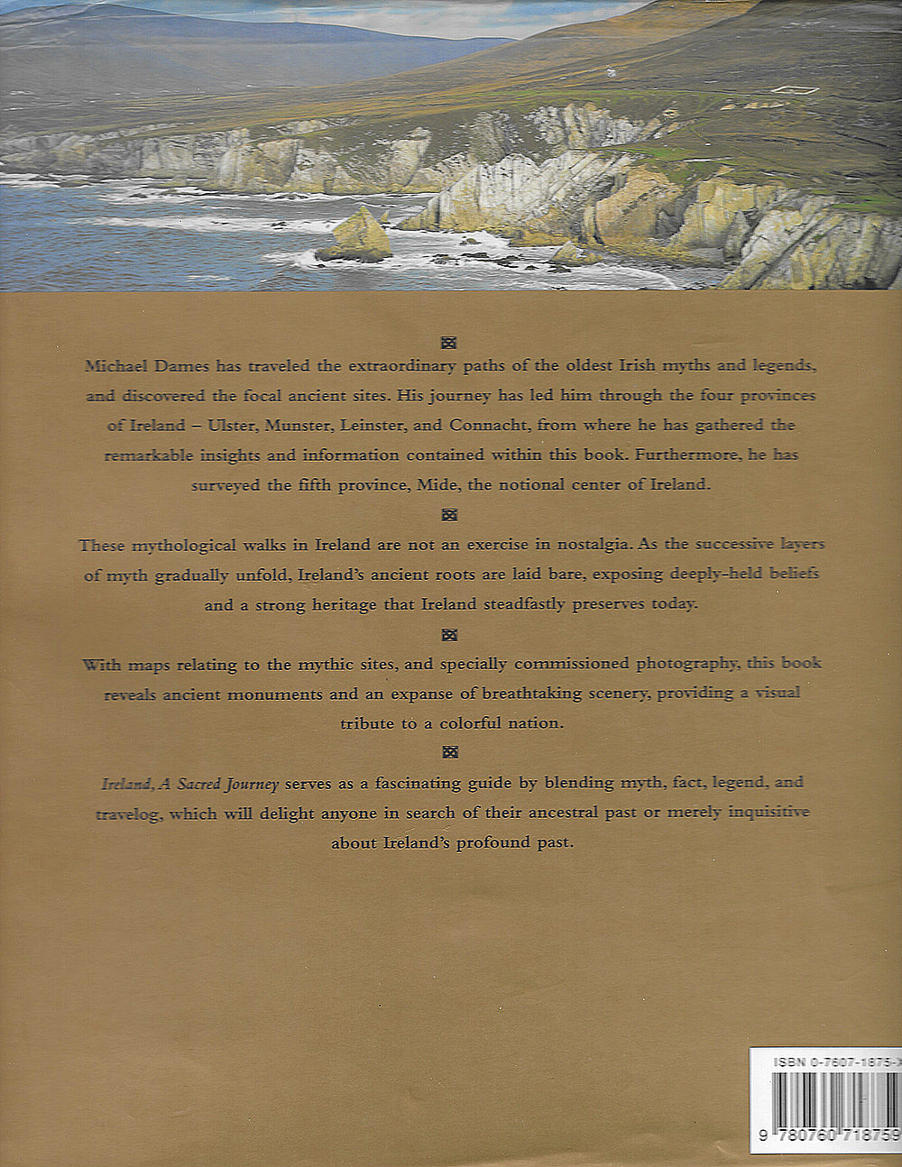 Ireland a sacred journey - Michael Dames - B&N HC 1st Element Books