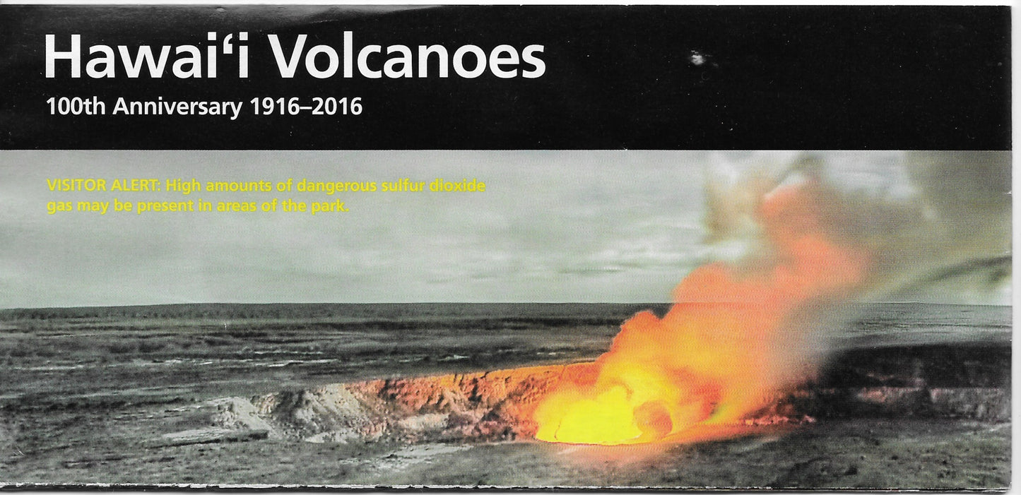 Hawai Volcanoes - Centennial Brochure - National Parks Service (2016)