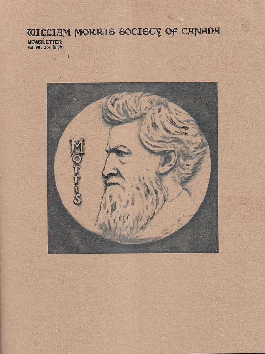 William Morris Society - Canada (Fall 1998)