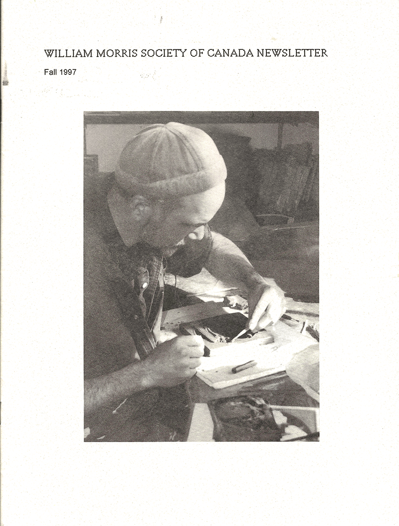 William Morris Society - Canada (Fall 1997)