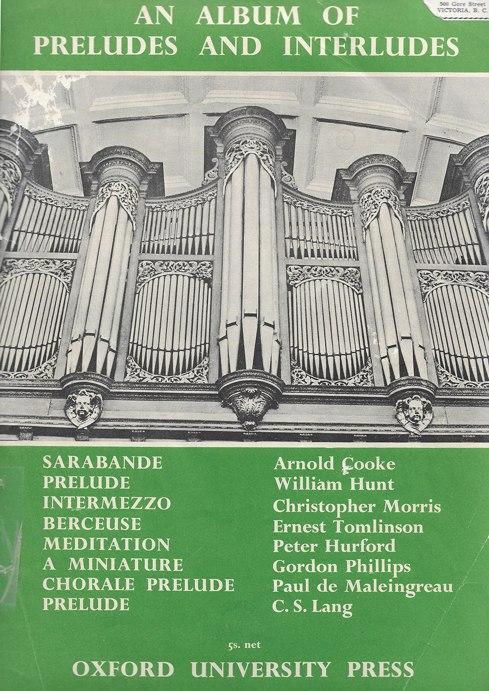 An album of preludes and interludes (Organ) - Oxford University Press (1961)
