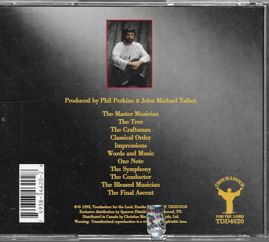John Michael Talbot - Master Musician - TDD4620 + 1993 Program