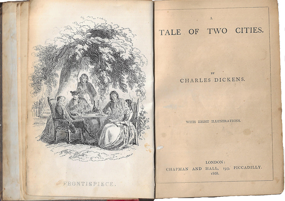 Tale of Two Cities - Charles Dickens - Chapman and Hall (1868)