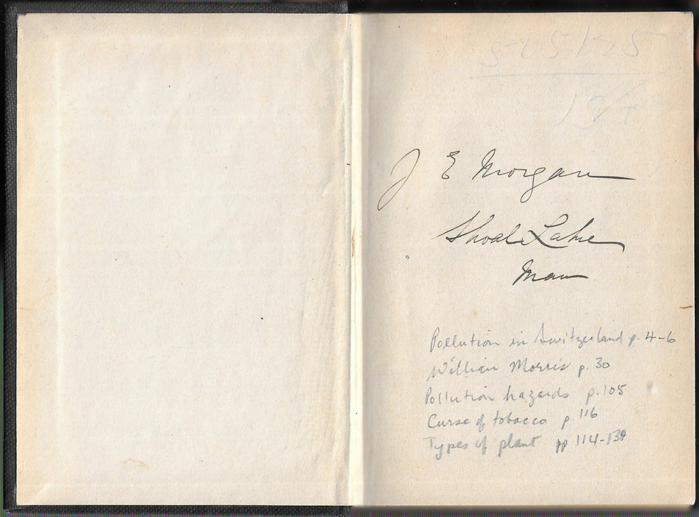 The Queen of the Air - John Ruskin - Rare association copy J.E. Morgan