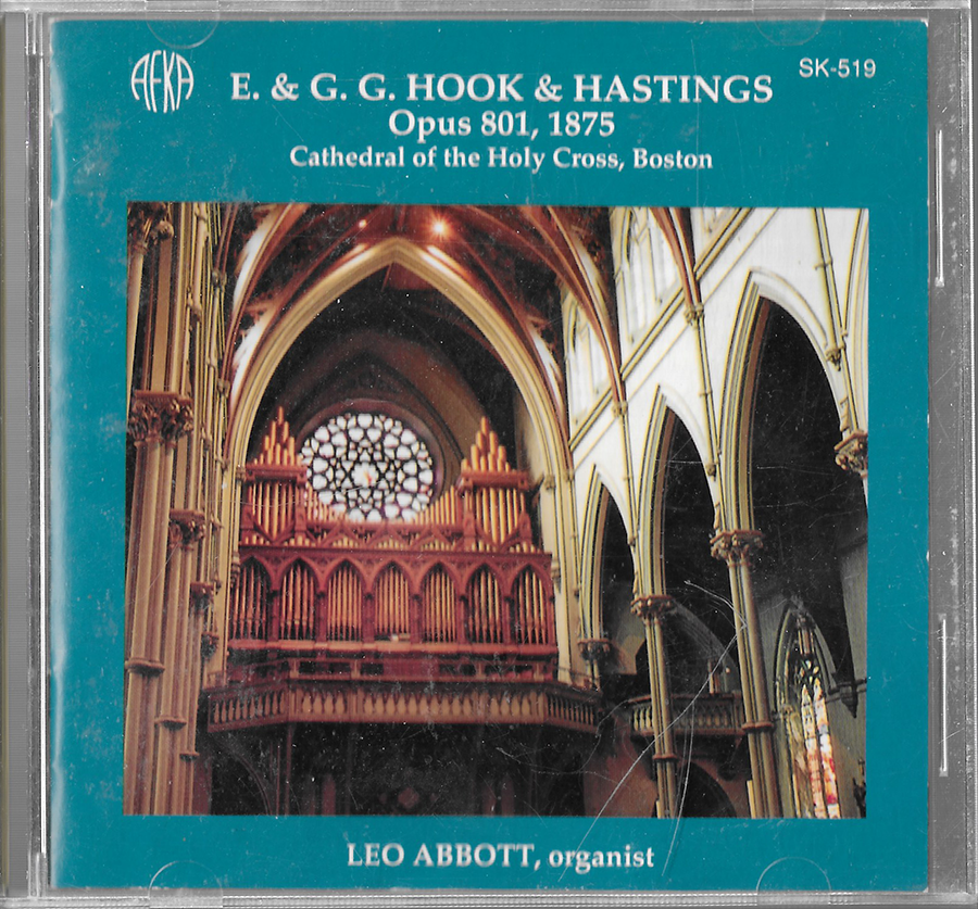 Leo Abbott - E.G.G Hook and Hastings - Cathedral Holy Cross - SK519