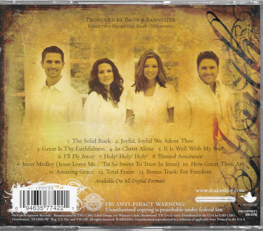 Avalon Faith: A Hymns collection - Hymns - SPD57742