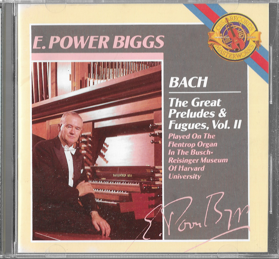 E. Power Biggs - Johann Sebastian Bach (The Great Preludes and Fugues VII) MK42648