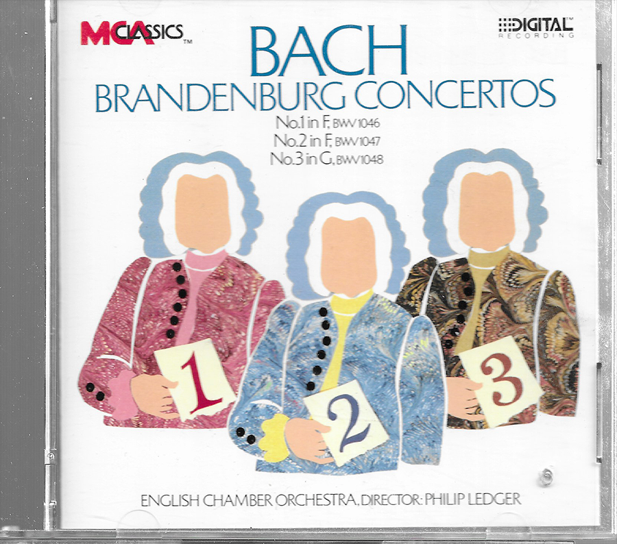 Bradenberg Concertos - Bach 1 2 3 - MCAD - 5956