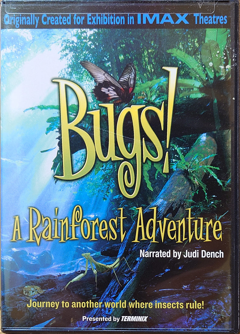 BUGS - A rainforest adventure - narrated by  Judi Dench DVD