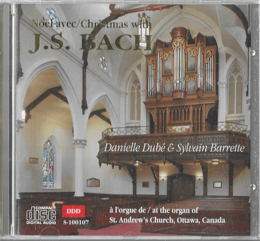 Danielle Dube and Sylvain Barrette - Noel Christmas with J.S. Bach - S100107