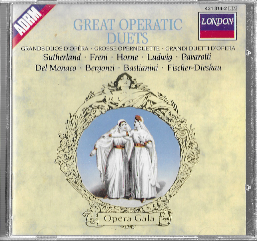 Great Operatic Duets - Joan Sutherland + Luciano Pavarotti ADRM - 421314-2