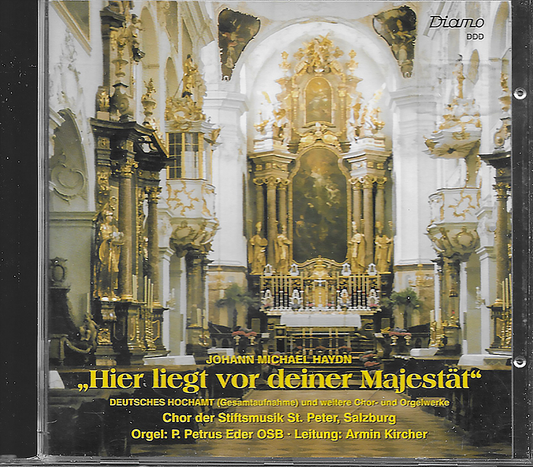 Johann Michael Haydn - Hier Liegt vor deiner Majestat - CDN30261