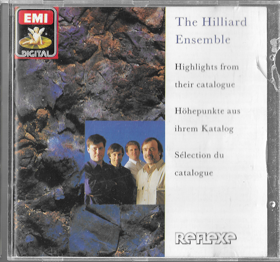 The Hilliard Ensemble - Highlights from their catalogue - Angel Reflexe CDZ 7 67118 2