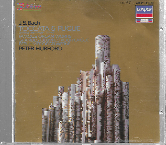 Peter Hurford - Johann Sebastian Bach - Toccata and Fugue D minor - 417711-2