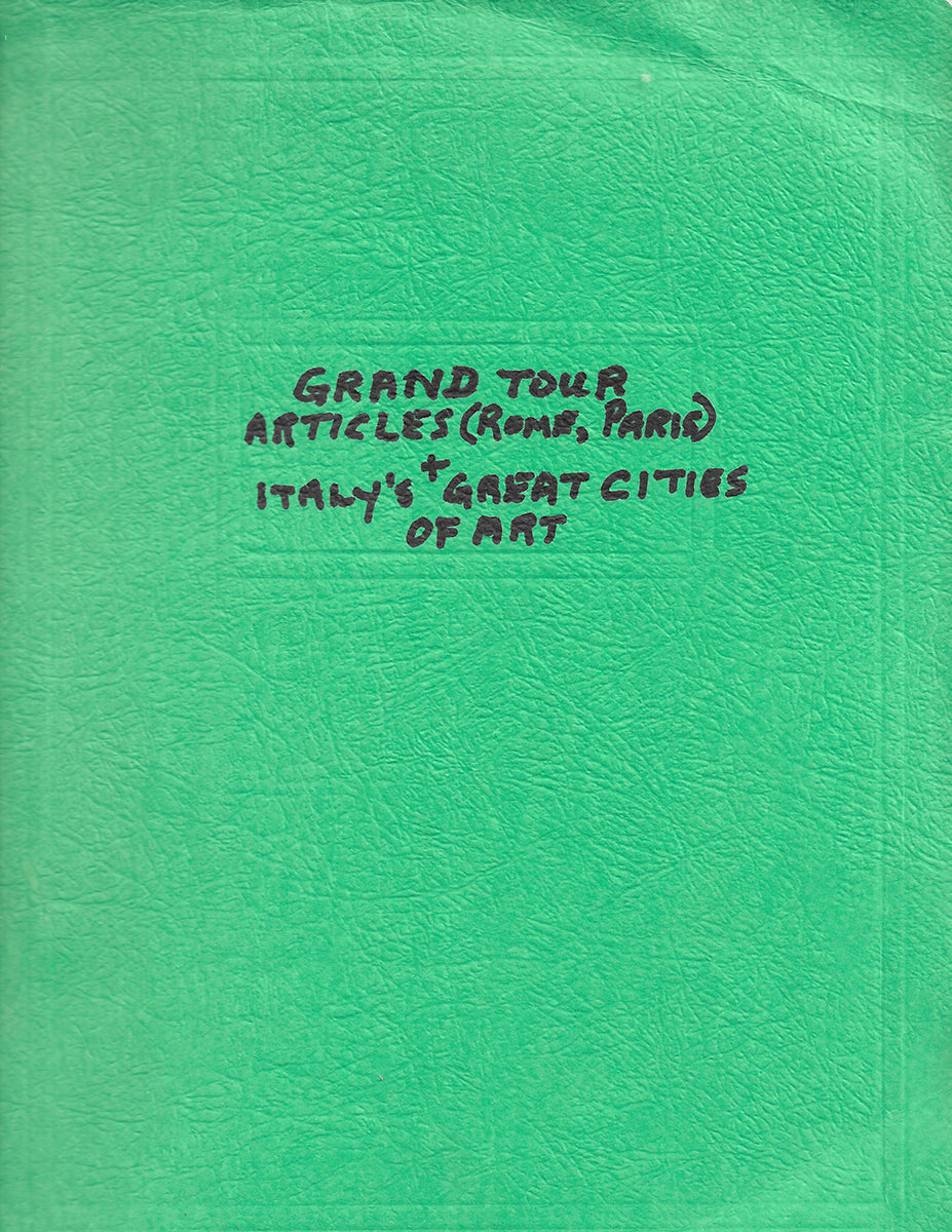 Grand Tour Italy - Articles + Great Cities of Art Magazine