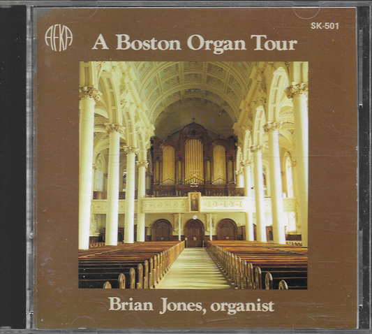 Brian Jones - Boston Organ Tour - SK501