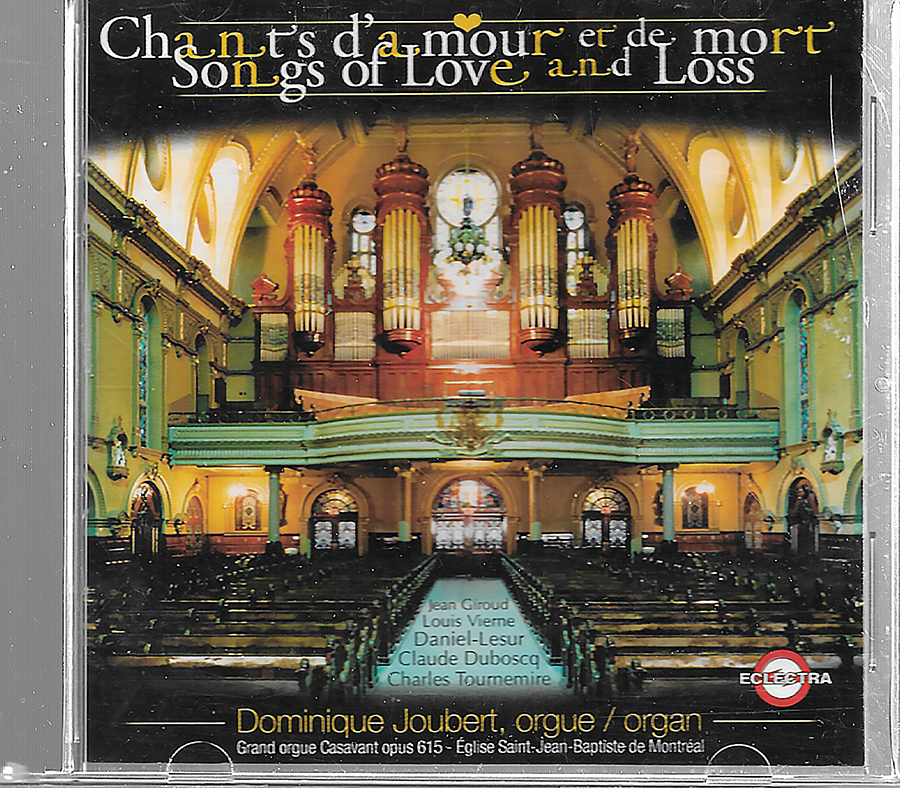 Dominique Joubert - Chants Damour - Montreal ECCD2069