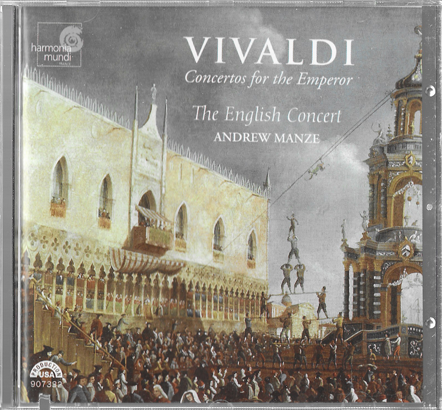 Andrew Manze - Vivaldi - Concertos For The Emperor - HMU907332