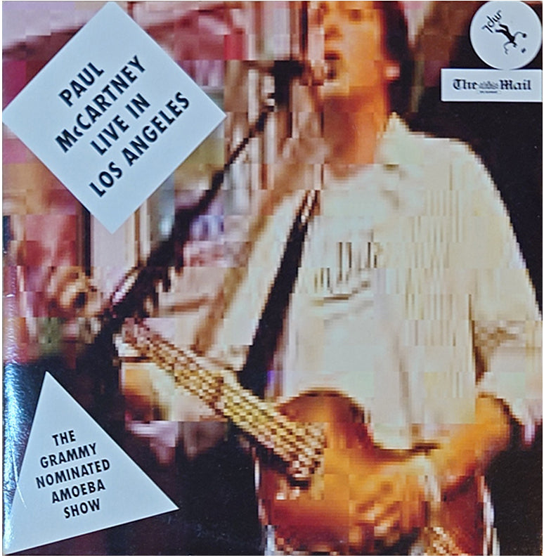 Paul McCartney - Live in Los Angeles - UK "The Mail" Promo CD - Grammy Amoeba Show
