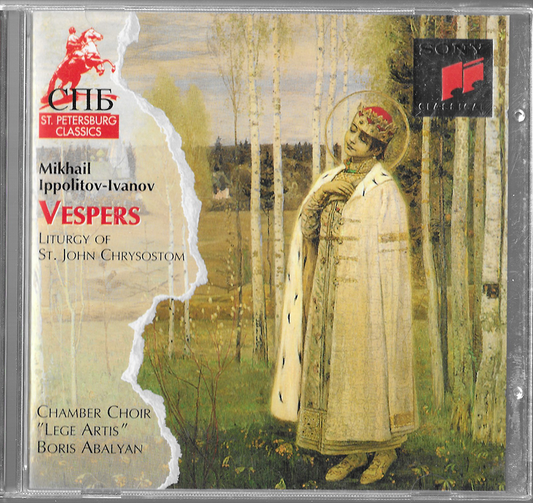 Mikhail Ippolitov-Ivanov - Vespers / Liturgy Of St. John Chrysostom - Sony - SMK64091