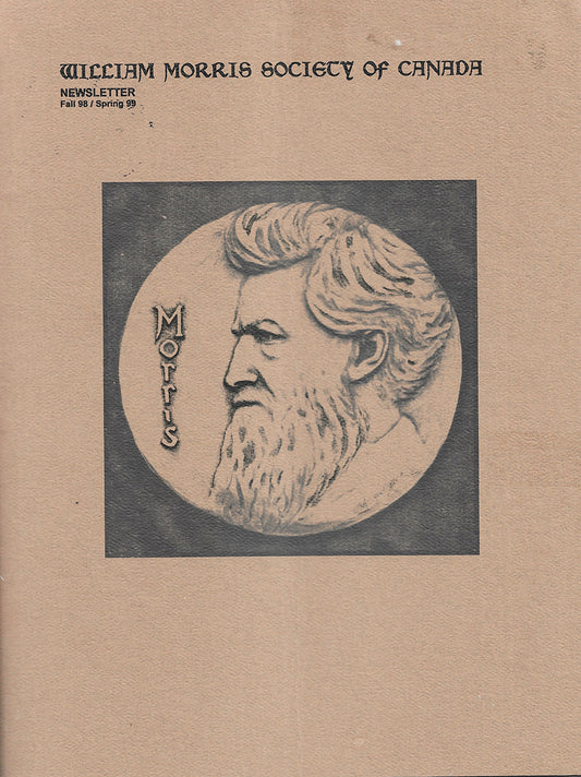 William Morris Society - Canada (Fall 1998)