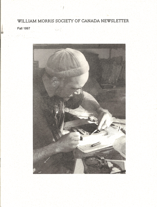 William Morris Society - Canada (Fall 1997)