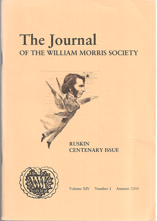 William Morris Society - UK Journal - XIV #1 (Autumn 2000) - Ruskin cover