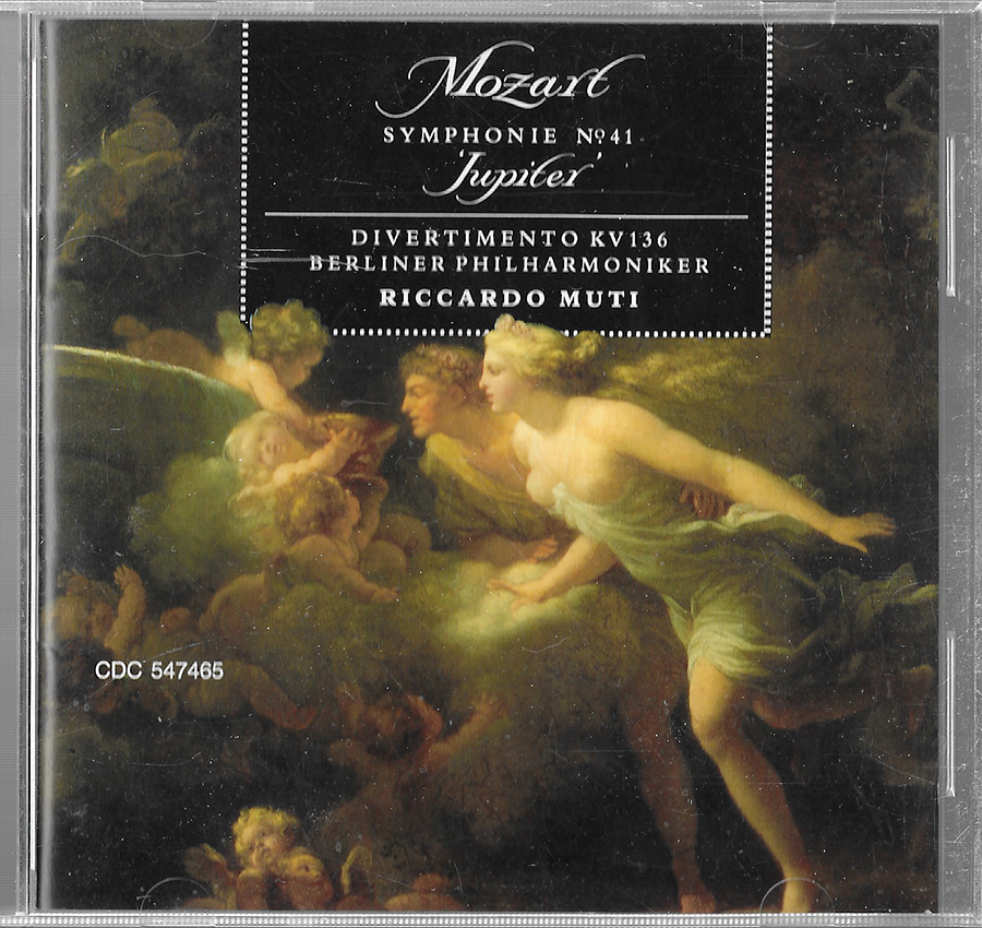 Riccardo Muti - Mozart Symphonie no. 41 - CDC547465