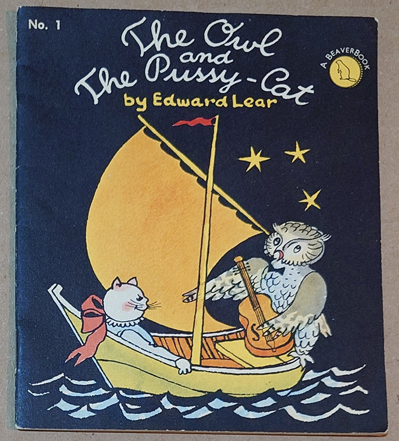 Edward Lear - Owl and Pussycat - Unknown/rare Beaver Book