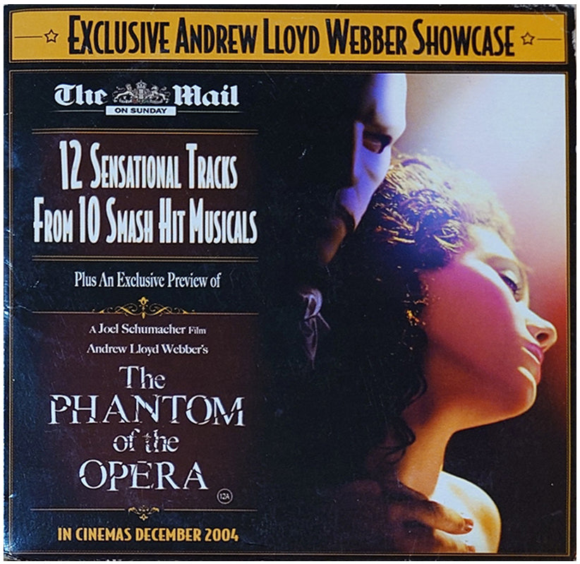 Phantom of the Opera - Andrew Lloyd Webber Showcase - UK "The Mail" Promo CD