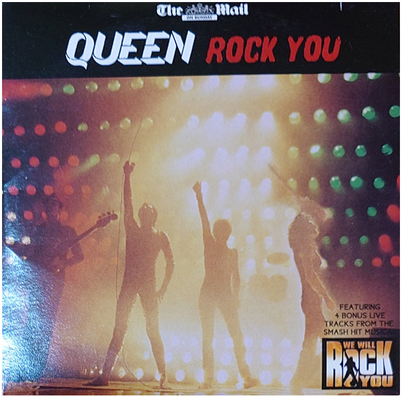 Queen - Rock you - The Musical UK Promo CD + Live tracks