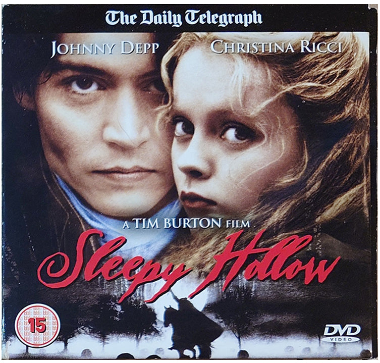 Sleepy Hollow - UK Promo DVD Region 2 Daily Telegraph Tim Burton