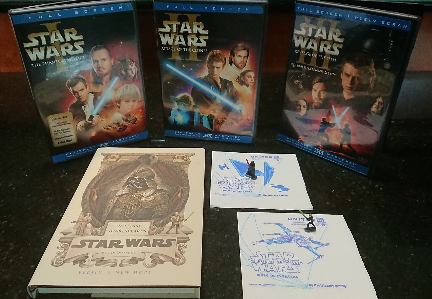 Star Wars - DVD set + Book + Rare Ephemera (Clones + Sith)
