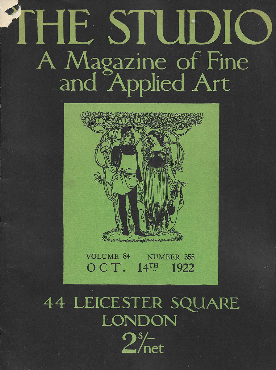 The Studio - J.M.W Turner Etchings - Issue 355 (1922)
