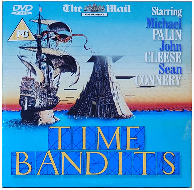 Time Bandits - UK Promo DVD Region 2 Daily Mail - John Cleese Sean Connery