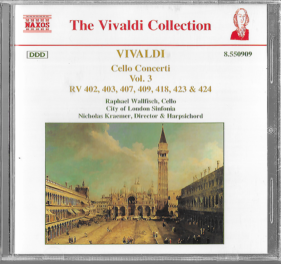 Antonio Vivaldi Collection - Cello Concerti V3 - Naxos - 8550909