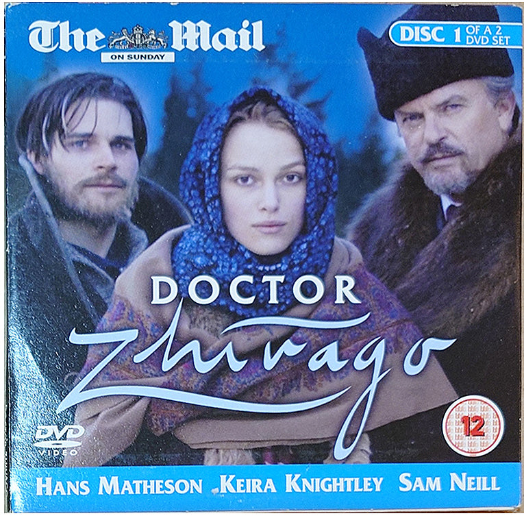 Doctor Zhivago - UK Promo DVD Region 2 Daily Mail - Keira Knightley Sam Neill